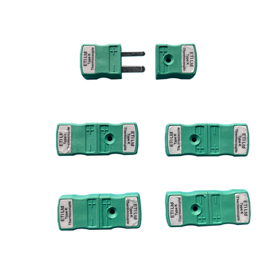 K Type Customized Thermocouple MINI Plug Round Chromel Alumel Pin