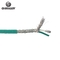 PTFE ETFE Insulated Type K Thermocouple Extension Cable Stainless Steel Wire Sheath